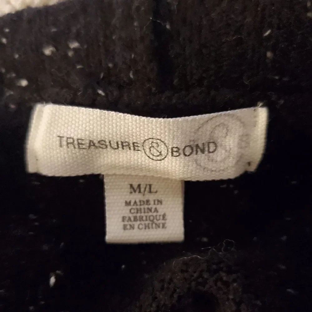 Treasure & Bond Reverse Stitch Cardigan sz M/L - Picture 12 of 14